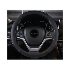 Xiangta Sports-Style fibre de carbone universel voiture volant serrure cuir sécurité maximale pour Honda <span class=keywords><strong>Accord</strong></span> quatre saisons Fit - Product Image 2