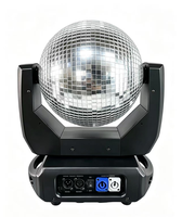 Boule disco motorisée DMX512, rotation à 540 degrés, inclinaison à 180 degrés, boule miroir pour DJ, fête, mariage, club, scène