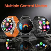 Montre connectée K77 en alliage de zinc durable, batterie OEM 1000 mAh, plus de 100 modes sportifs, appels, montre connectée sportive pour hommes et femmes