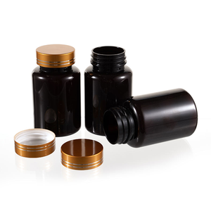 150ml Weithalsflasche aus schwarzem Kunststoff für Kapseln, Tabletten und Nahrungsergänzungsmittel mit PS-Schraubverschluss - Product Image 6