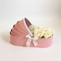 Vente en gros de boîtes cadeaux à fleurs pour bouquets d'arrangements boîte à fleurs berceau pour bébé coffrets cadeaux pour bébé boîte à fleurs pour nouveau-né
