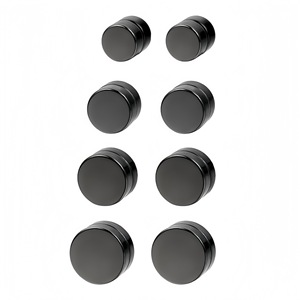 Clip-on <b>Earrings</b> <b>Magnetic</b> Round Zinc Alloy 6mm <b>For</b> <b>Men</b> Korean Style Gift Fashion Jewelry No Piercing Required - Product Image 3