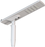 Lampadaire Solaire LED Tout-en-un 60W 90W avec Panneaux Auto-Nettoyants, Caméra CCTV 2MP, Capteur de Mouvement 4G/WiFi, Alimentation par Batterie IP65