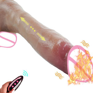 Güçlü vantuz büyük yapay Penis yerleştirilebilir 165mm silikon malzeme vibratör Lady için gerçek cilt şarj edilebilir vibratörler Penis - Product Image 2