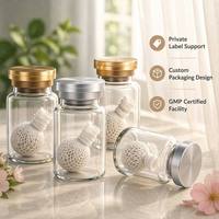 Perles de désintoxication Yoni à base de plantes de qualité médicale, 1,2 g, en flacon individuel, avec équilibrage du pH et propriétés antibactériennes pour le bien-être utérin