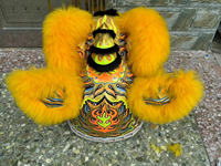 Costume de danse du lion de style grue du sud de Foshan pour le Nouvel An chinois, MOQ 1 pièce, danse du lion folklorique chinoise, performance de danse du lion