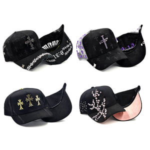 Casquette de baseball à 5 panneaux brodée ODM OEM, vente en gros de chapeaux avec logo personnalisé, originales Gorras G5 Mayoreo - Product Image 1