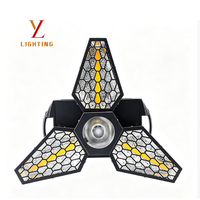 Retro Mantis Moving Head Light 450W 19x 4-in-1 LED 4-60 Zoom RGBW Unendliche Farben Neigbar DMX512 Soundaktiviert IP Bühnenlicht
