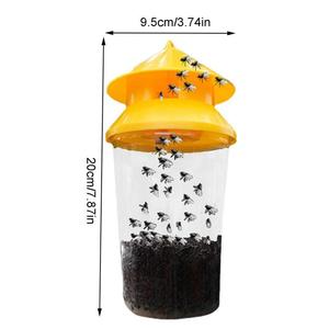 Pièges à mouches en plastique réutilisables fiables <span class=keywords><strong>sacs</strong></span> d'appâts <span class=keywords><strong>solides</strong></span> pour le contrôle extérieur des mouches pour les pâturages vergers jardins écuries - Product Image 5
