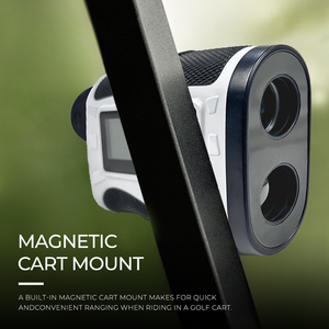 Telémetro láser de golf 7X de larga distancia con logotipo personalizado con transmisión de voz - Product Image 3