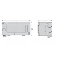 Module de sortie relais Schneider Modicon M241 40 points, neuf et original, contrôleur de programmation PLC TM241CE40R