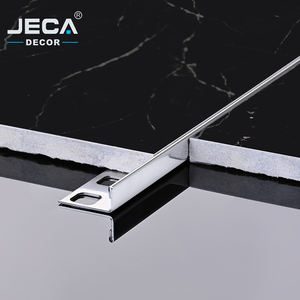 Foshan Factory JECA Dekorative L-förmige Metall verkleidung Edelstahl fliesen Eck verkleidung für Wand dekoration Boden übergangs streifen - Product Image 2