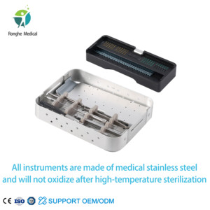 Hoogwaardige mini orthopedische chirurgische veterinaire instrumentenset 1,6 mm vergrendelplaat instrumentenset - Product Image 1