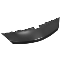 Pour Nissan Versa Note 2014-2016 NI1201100 Grille noire de protection du capot en ABS