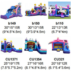 <span class=keywords><strong>Castillo</strong></span> Inflable Personalizado con Tobogán en Venta - Precio Económico de Fábrica en China, Brincolín Inflable para Niños, Parque Infantil - Product Image 6