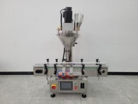 Machine d'emballage de poudre : Machine de dosage et de remplissage à vis sans fin pour farine et épices / Machine de remplissage de poudre de table avec convoyeur à bande
