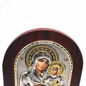 Decorazione Della casa Religiosi Icone Decorazione Squisita Cattolica Fatti A Mano Decorazione Religiosa Artigianato Vergine Maria Chiesa Natale Regalo - Product Image 5