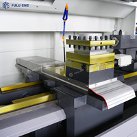 Tour horizontal CNC à lit plat de précision FULU CNC CK6180-1500, haute rigidité, pour le tournage des métaux