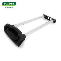 Vente en gros Sécurité Petit 2/3/4/5 Sections Télescopique Chariot Poignée Valise Accessoire Sécurisé Bagages Chariot Plastique pour pour pour rimowa