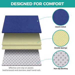 Almohadillas extraíbles para reposabrazos de silla de ruedas Liker, fundas antideslizantes y cálidas, fundas para bastones, guantes para reposabrazos de silla de oficina, multiusos - Product Image 4