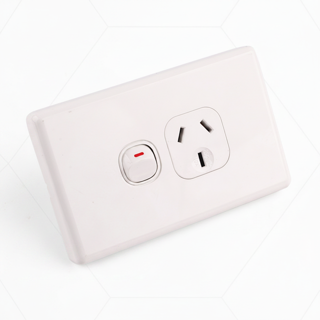 Zhejiang Australia Standard 10A Single Pole Home Wall Switch Socket SAA Approved AS/NZS
