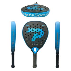 PatsSport Envío Inmediato Raqueta de Pádel de Fibra de Carbono 24K Dorada 40mm con Acabado 3D Spin Sand Diamond Ligera Ecológica Duradera 80 - Product Image 5