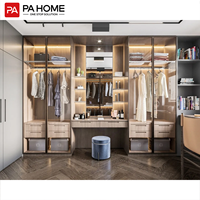 PA Guangdong dressing de luxe moderne armoires de rangement pour vêtements placard garde-robe de rangement