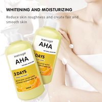 OEM ODM Natuurlijke Biologische AHA Fruitzuur Essence Kippenhuidverzorging Anti-Acne Niet-Kleverig Verlichtende Hydraterende Body Cream Lotion