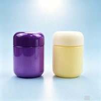 Bocaux en plastique PET transparents personnalisés en gros avec bouchon à vis et sécurité enfant, 3,5 g, pour fleurs et herbes sèches, accessoires pour fumeurs
