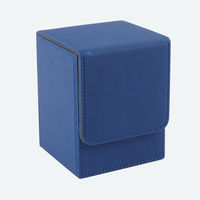 Boîte de rangement pour cartes de sport en plastique PP de qualité supérieure, personnalisable, grande taille, 100 unités, PKMON