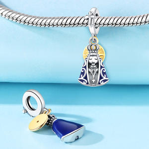 Colgante de la Virgen María, pulsera original de alta gama para bricolaje, collar, accesorio, colgante al por mayor, para hombres y mujeres - Product Image 5