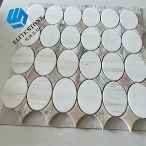 Piastrelle in marmo bianco in pietra naturale lastre di Calacatta piastrelle in marmo Nero Marquino - Product Image 5