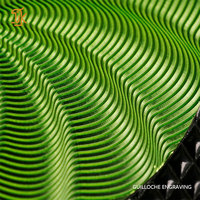 Cadran de montre texturé vert guilloché, personnalisation du cadran, motif soleil, cadrans de 40 mm pour accessoires de montre mécanique Nh35 Nh36