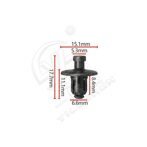 Xinyida P98 Plastic Push Pin Fastener <b>Clip</b> For Hyundai Kia Car Bumper Panel Repair 12pcs - Product Image 4