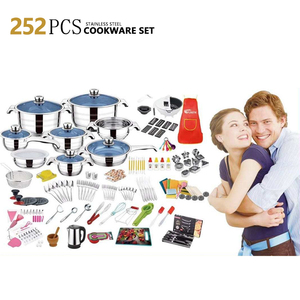 Chất lượng cao 252 cái thép không gỉ <span class=keywords><strong>Cookware</strong></span> <span class=keywords><strong>Set</strong></span> - Product Image 6