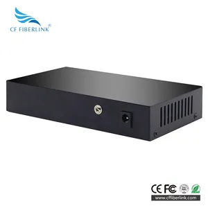 8-port 100Mbps Network Switch With Automatic Port Flipping Support For MAC Address Self-learning