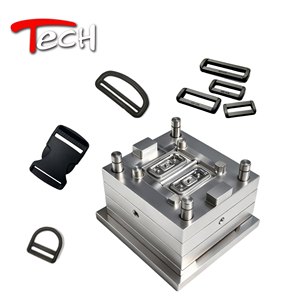 تصميم مخصص لقوالب البلاستيك المعاد تدويرها، مصنع قوالب حقن البلاستيك المخصصة، قالب بلاستيكي للأبازيم - Product Image 1