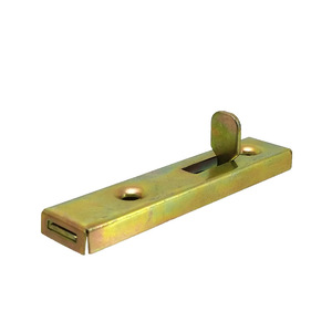 Ultra Thin Iron Latch 3 Inch Colored Pins Keyless Furniture <b>Cabinet</b> Door <b>Lock</b> Minimalist Design Easy Installation - Product Image 3