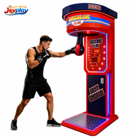 Machine d'arcade de boxe Joyplay, jeu de frappe, testeur de force commercial avec affichage numérique du score, machine de boxe d'arcade