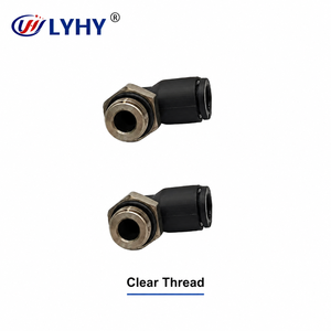 LYHY Nouveau raccord pneumatique miniature de type <span class=keywords><strong>Legris</strong></span>, à insertion rapide, pivotant à 90 degrés, filetage mâle, connecteur de tuyau d'<span class=keywords><strong>air</strong></span> pour tube PU/PA, 1,5 MPa - Product Image 2
