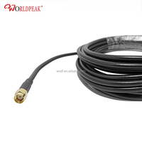Câble coaxial N mâle femelle vers SMA mâle femelle 50 ohms RF Pigtail RG58/LMR 195 200 240 pour routeur WiFi, récepteur GPS, amplificateur de signal
