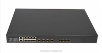OLT FTTH 4 Port PON GPON/EPON Kecil 1.25G Fiber Optik Gepon OLT Harga Murah Peralatan Fiber Optik