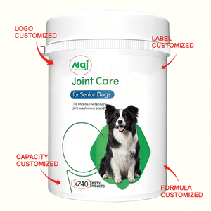 Suplemento Masticable para la Salud de Cadera y Articulaciones de Mascotas, con Glucosamina de Mejillón de Labio Verde, OEM - Product Image 2