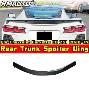 Aileron de toit arrière, aileron de coffre arrière pour Chevrolet Corvette C8 Z51 2020-IN, kit carrosserie, accessoires auto - Product Image 2