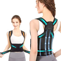 Réglable Orthopédique Correcteur De Posture Dos Sangle Épaules Lisseur Dos Soutien Dos Brace Ceinture Posture Correcteur