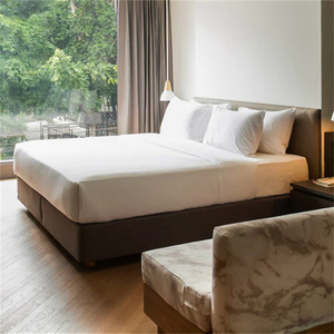 ชุดห้องนอนที่ทันสมัยสำหรับโรงแรมกรอบเตียงไม้เนื้อแข็งทนทาน3-5ปี - Product Image 3