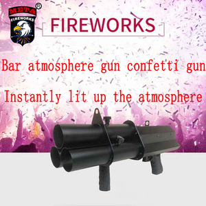 Prezzo di Fabbrica Pistola Spara Coriandoli a 3 Teste Dispositivo di Accensione Cannone per Coriandoli - Product Image 3