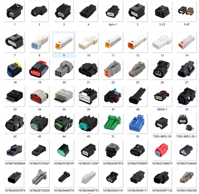 Female Automotive Connector 2P Copper Pins 10A Rated Current Power Outlet Jacket Plug for Car Socket Auto Connectors Product