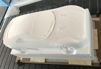 Máquina CNC de 5 Ejes para Cortar Espuma, Madera y Moldes de Barcos y Automóviles, Máquina CNC para Trabajar la Madera con Rotatorio para Fresado de Estatuas