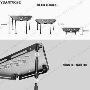Mesa Plegable Portátil de Aluminio para Exteriores, Mesa de Picnic para Exteriores TZ-02 - Product Image 2